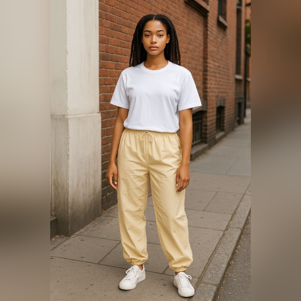 BETTER/TOGETHER Casual BEIGE Drawstring Pants SIZE XL